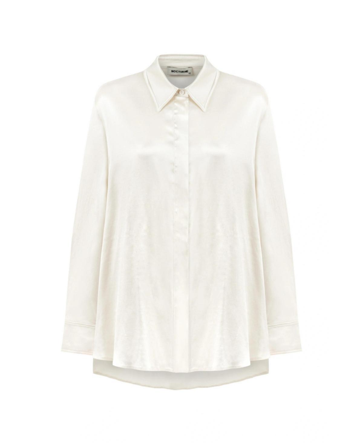 Nocturne Womens Draped Shirt product image