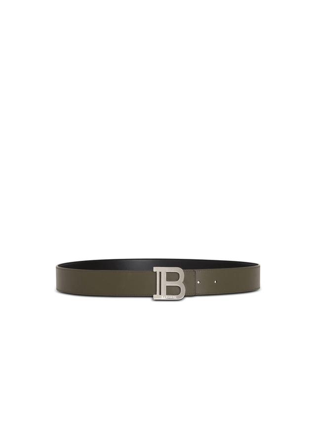 Reversible leather B-Belt Product Image