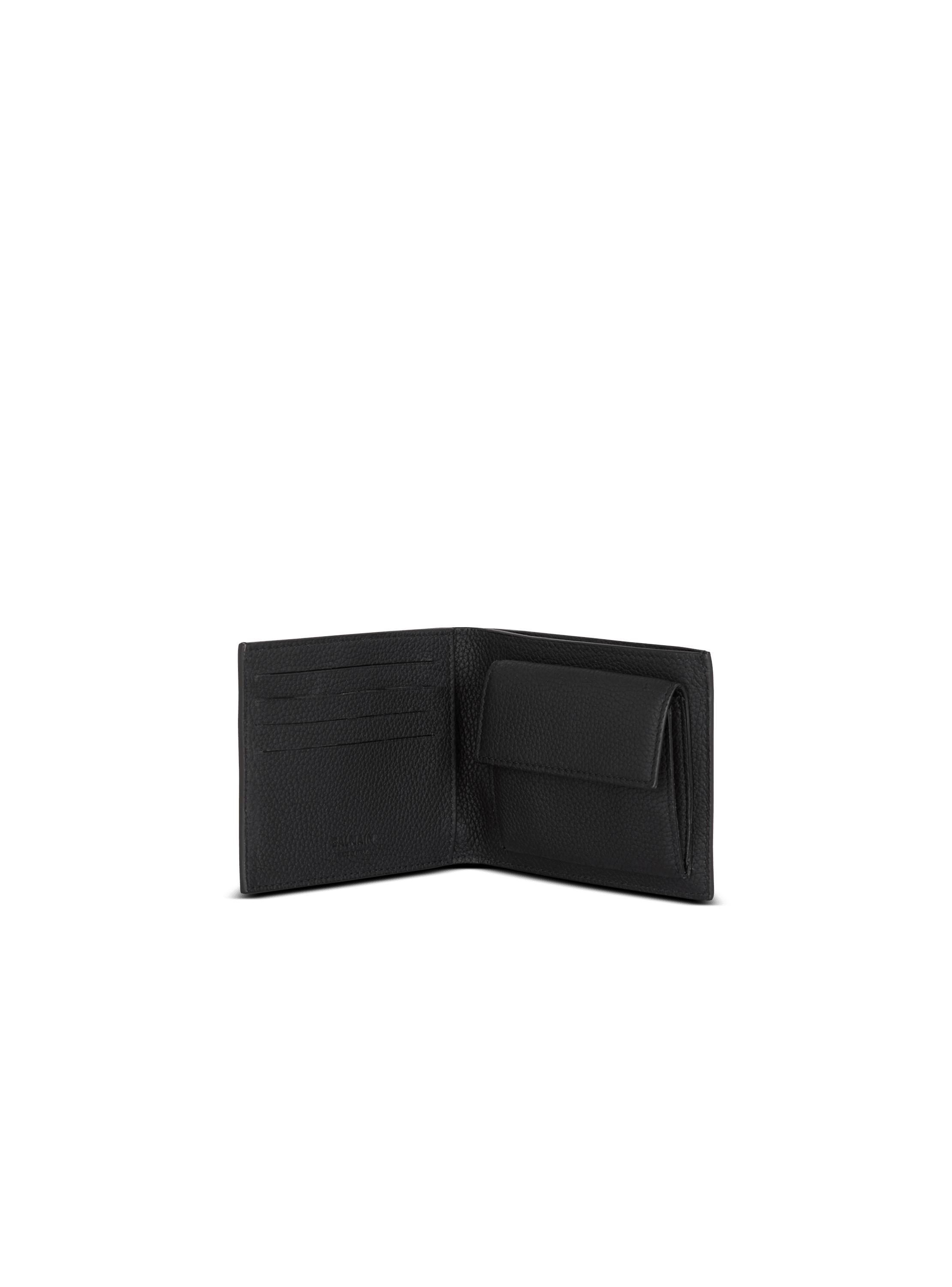 Leather flap wallet Product Image