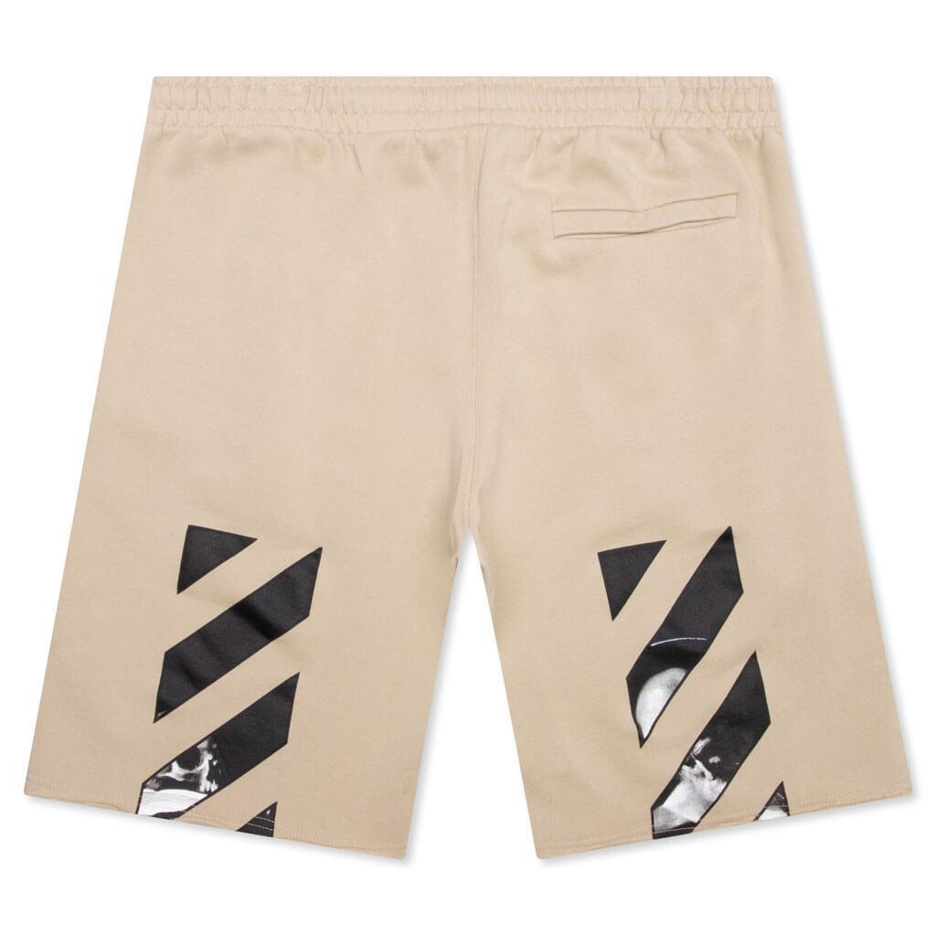 Caravaggio Diag Sweatshort - Dark Sand Male Product Image