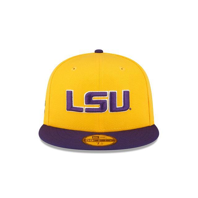 LSU Tigers 59FIFTY Fitted Hat Male Product Image