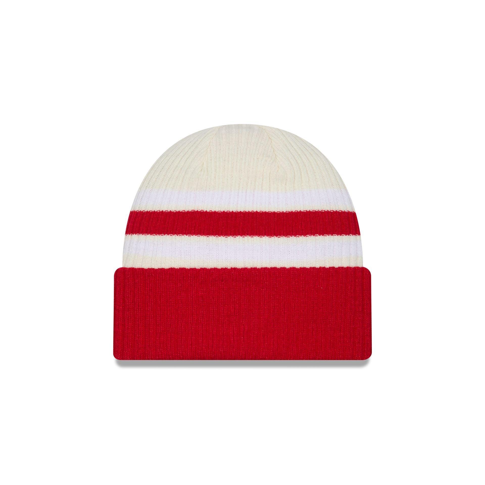 Detroit Red Wings Vintage Ribbed Beanie Male Product Image