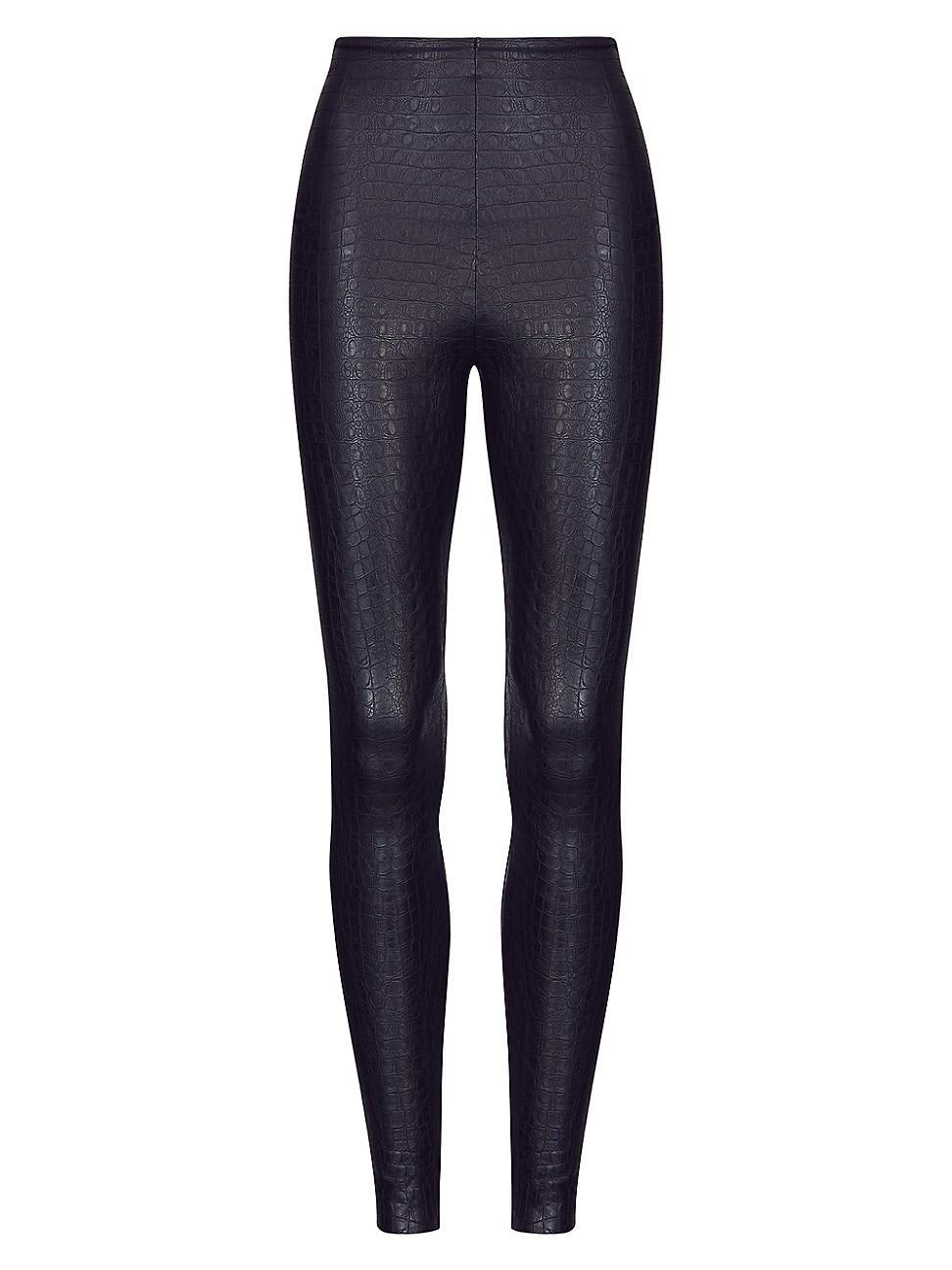 Commando Faux Leather Animal Legging Size L, S. Product Image