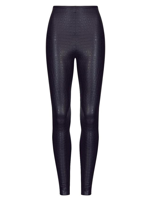 Commando Faux Leather Animal Legging Size L, S. Product Image