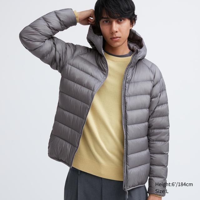 Mens Ultra Light Down Parka (3D Cut) with Anti-Static 2XS UNIQLO US Product Image