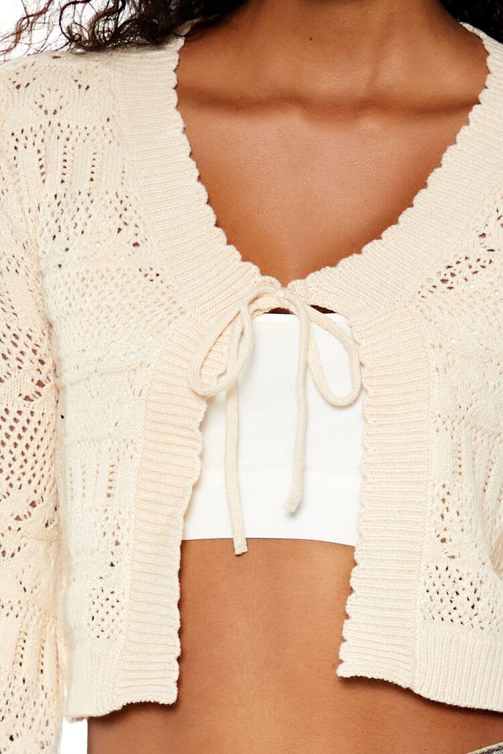 Crochet Cardigan Sweater | Forever 21 Product Image