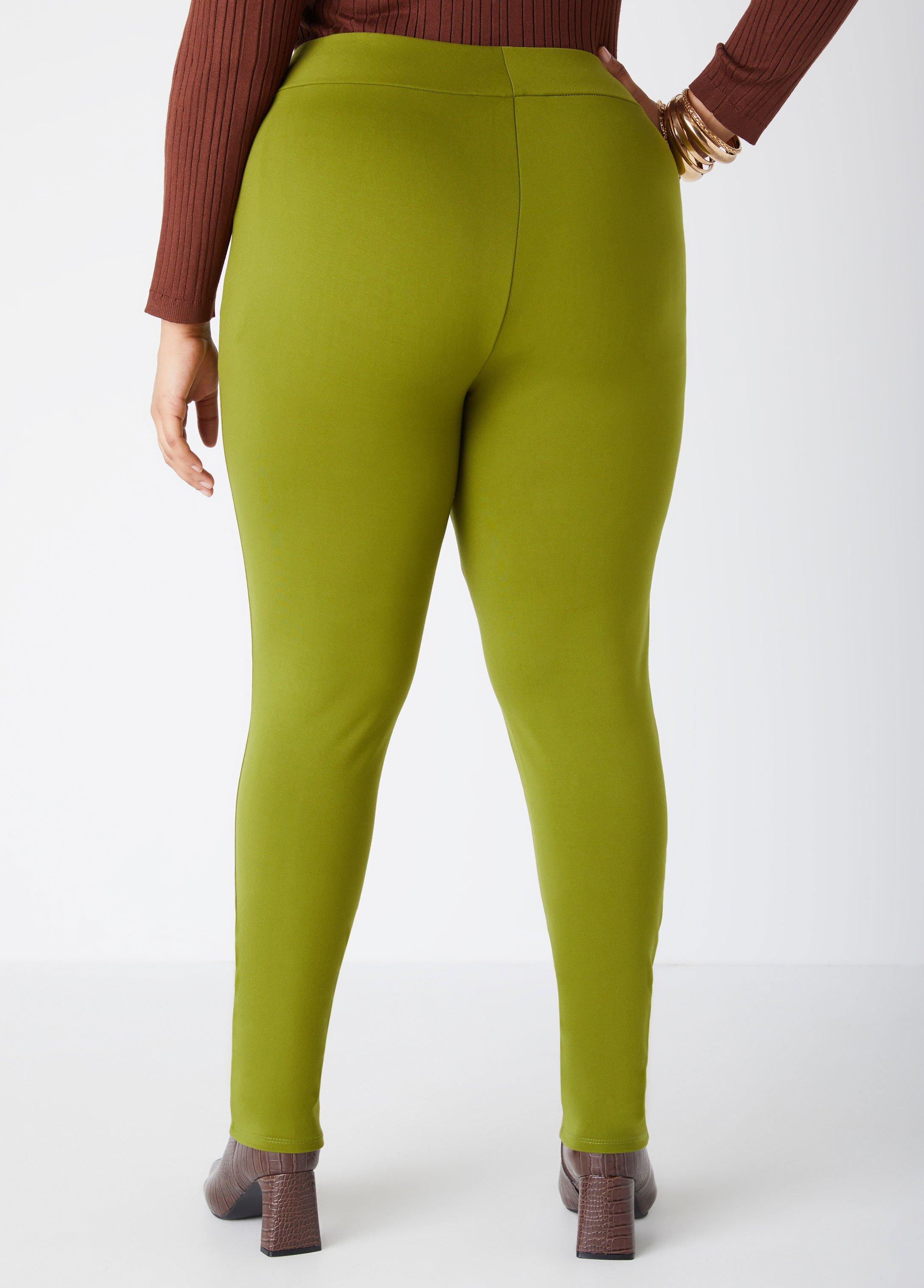 High Rise Seamed Ponte Leggings Product Image