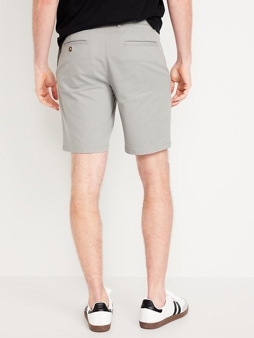 Slim Built-In Flex Rotation Chino Shorts -- 8-inch inseam Product Image