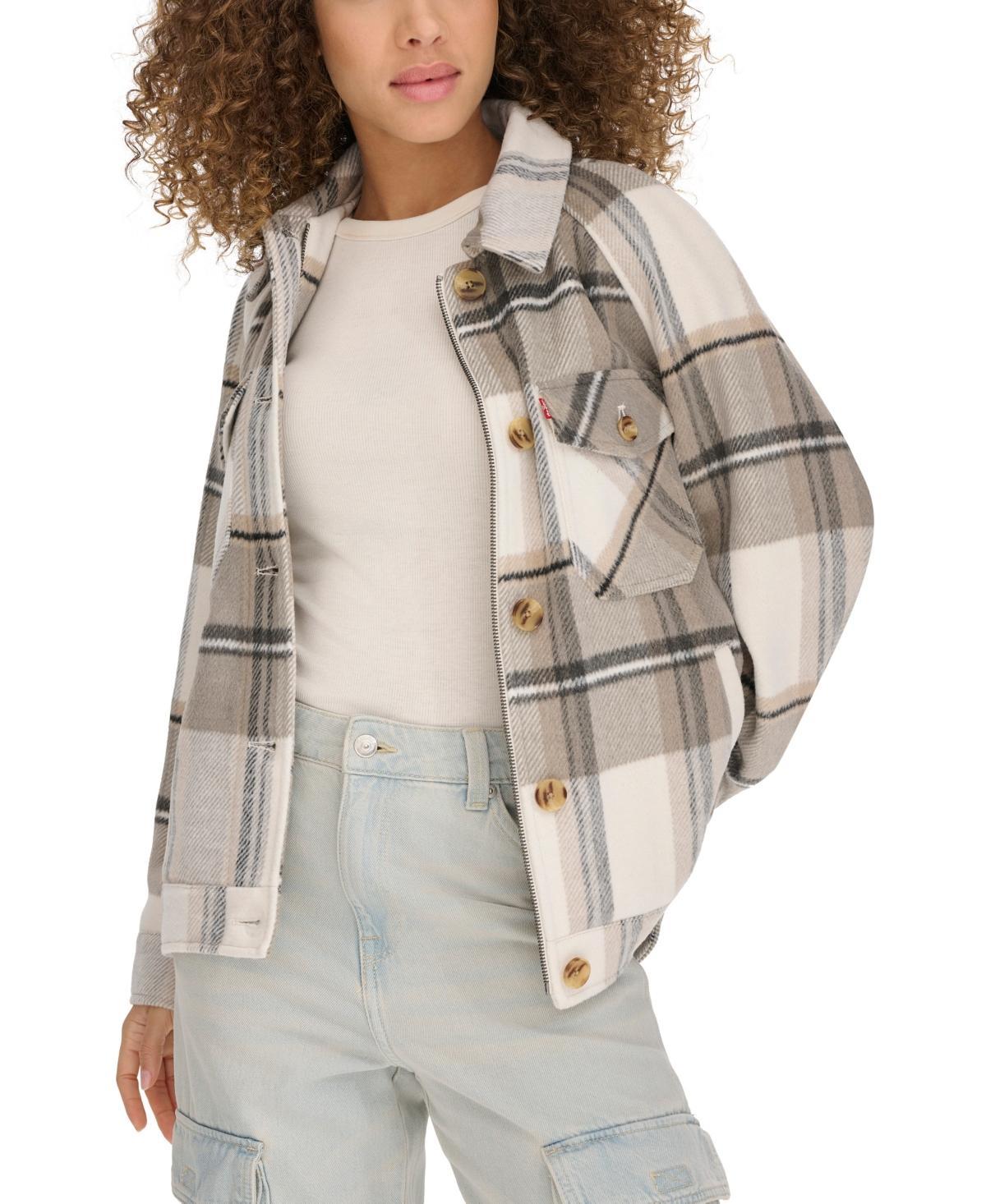 Levis Womens Wool Blend Shirt Jacket Product Image