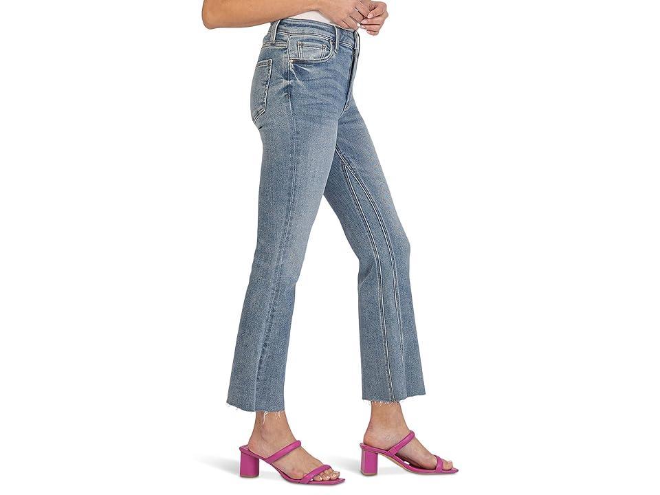 KUT from the Kloth Kelsey High-Rise Fab AB Ankle Flare in Comprehensive (Comprehensive) Women's Jeans Product Image