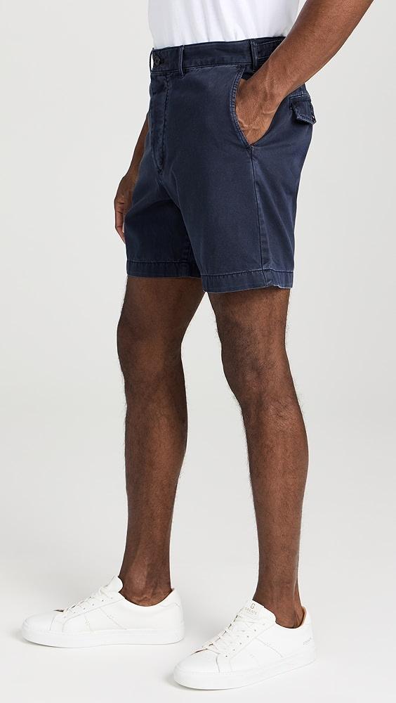 Alex Mill Flat Front Short in Vintage Washed Chinos 6.25" | Shopbop Product Image