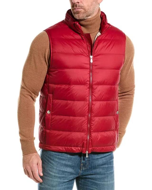 Puffer Down Vest In Multi Product Image