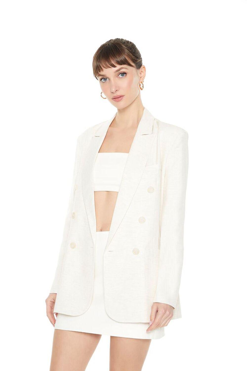 Peak Lapel Longline Blazer | Forever 21 Product Image