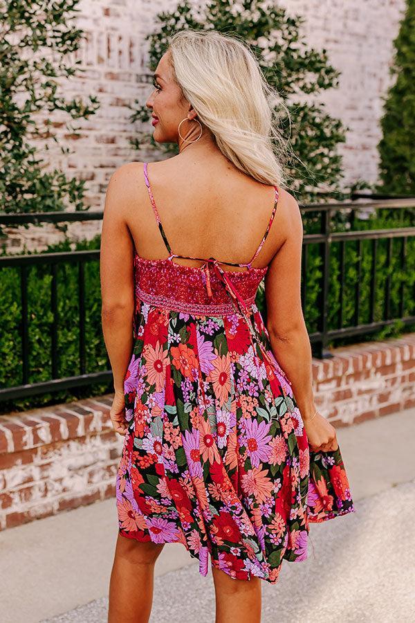 Cutie On The Cruise Floral Mini Dress Product Image