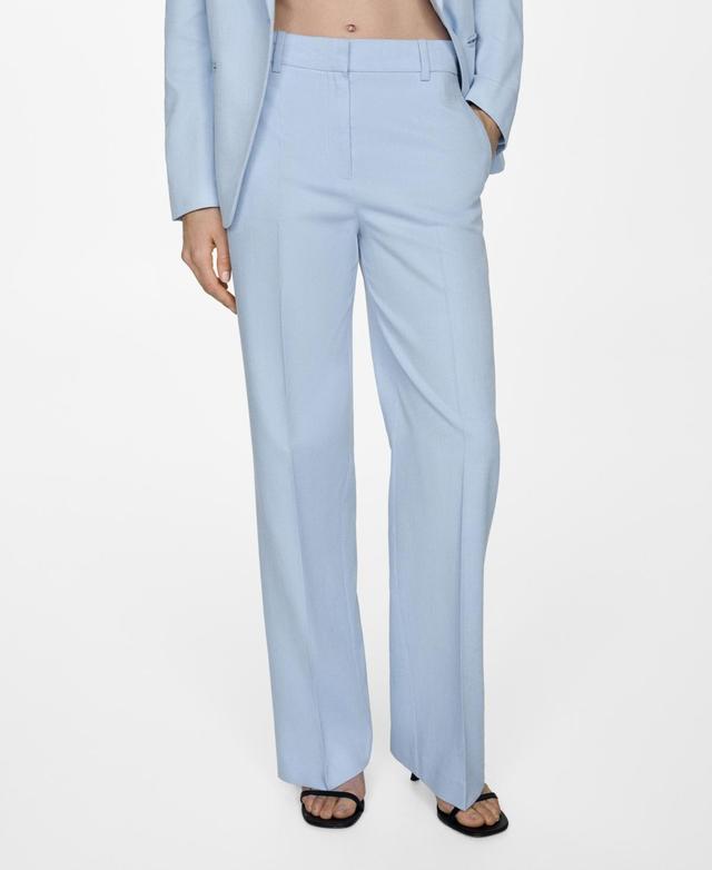 Mango Womens Lyocell Suit Pants Product Image