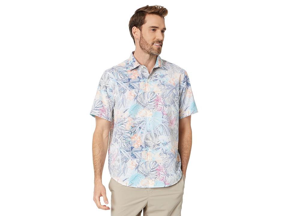 Tommy Bahama Bahama Coast Glow Short Sleeve IslandZone Button-Up Shirt Product Image