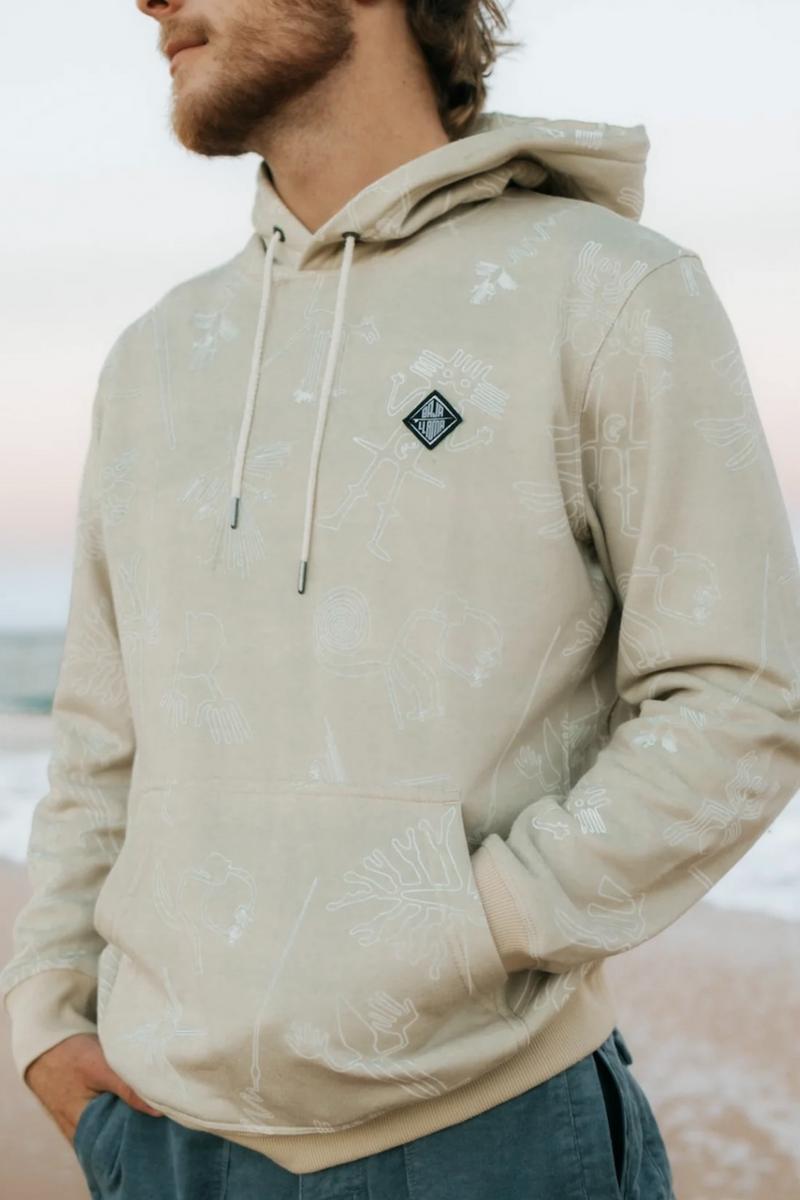 Nazca Lines - Helsinki Cotton Hoodie Product Image