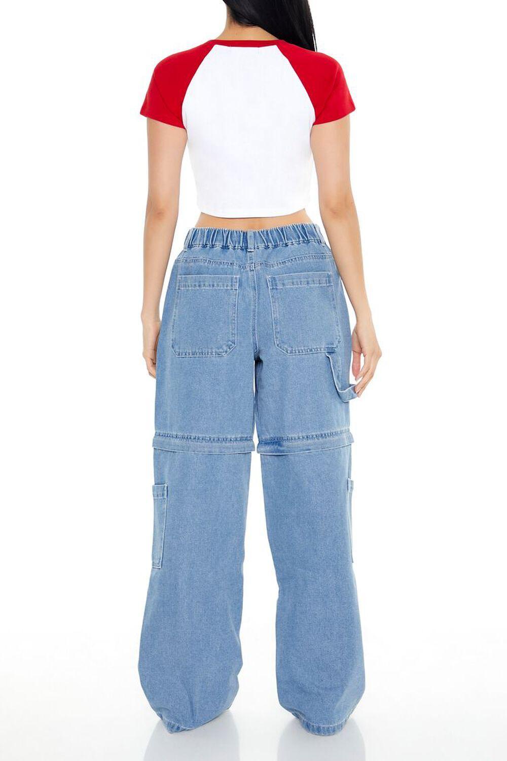 Wide-Leg Mid-Rise Jeans | Forever 21 Product Image