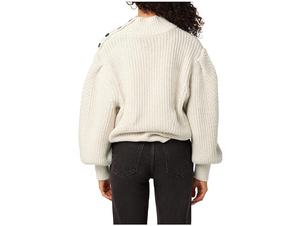 Joe's Jeans Faye Sweater (Oatmeal) Women's Clothing Product Image