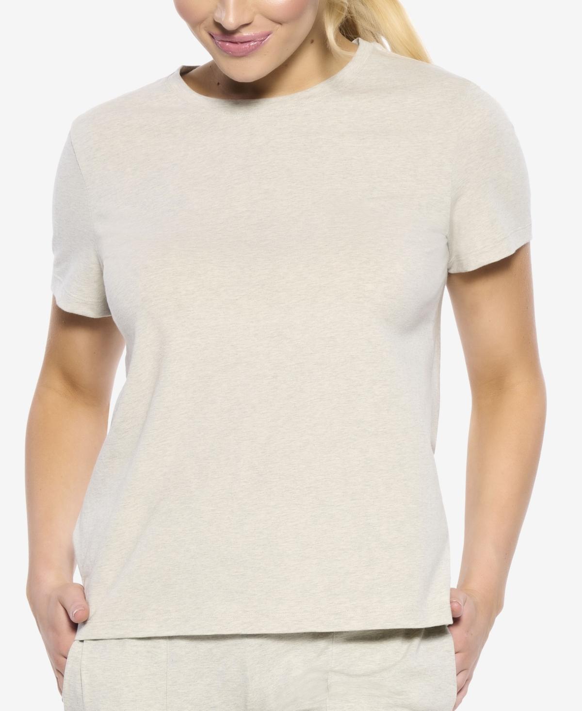 Womens Naturally Soft Cotton Crew Neck Tee Product Image