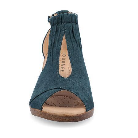 Journee Collection Kedzie Womens Wedges Grey Product Image