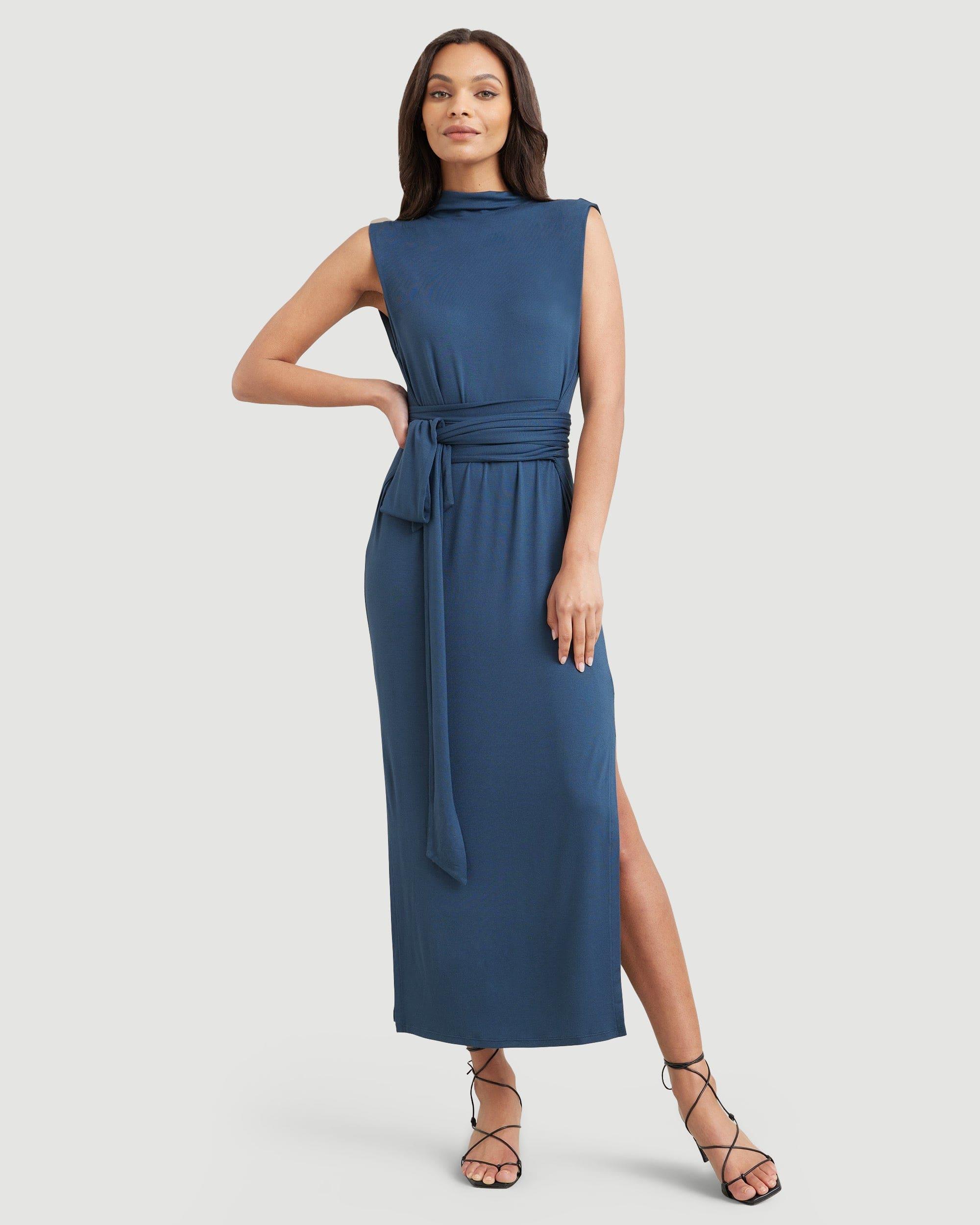 Eden Sleeveless Tie-Front Dress Product Image