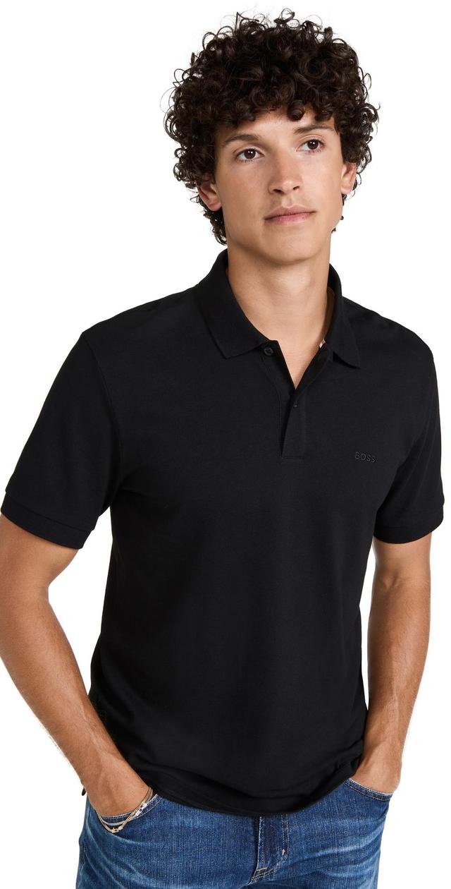 BOSS Pallas Cotton Polo Product Image