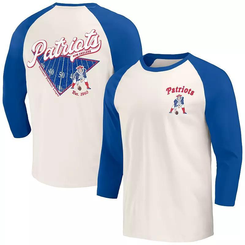 Mens Darius Rucker Collection by Fanatics /White Arizona Diamondbacks Cooperstown Collection Raglan 3/4-Sleeve T-Shirt Product Image