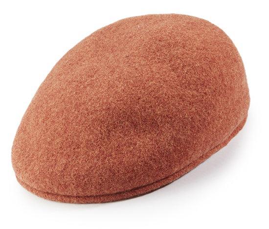 Wool Felt Ivy Cap in Cognac Product Image