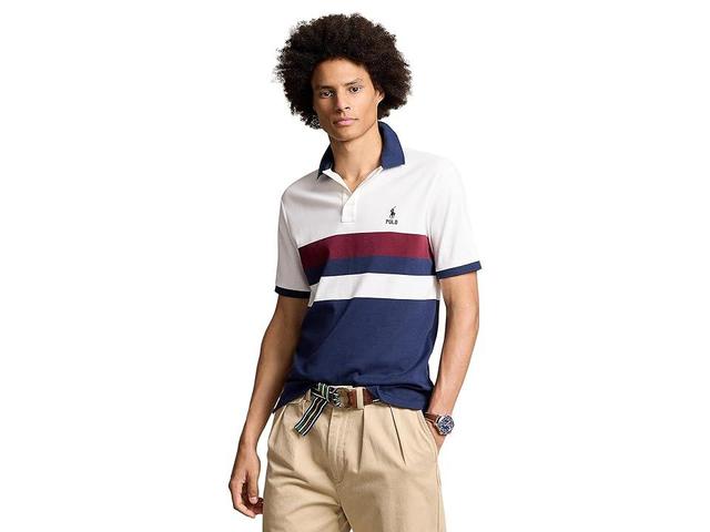 Polo Ralph Lauren Classic Fit Soft Cotton Polo Shirt Multi) Men's Clothing Product Image