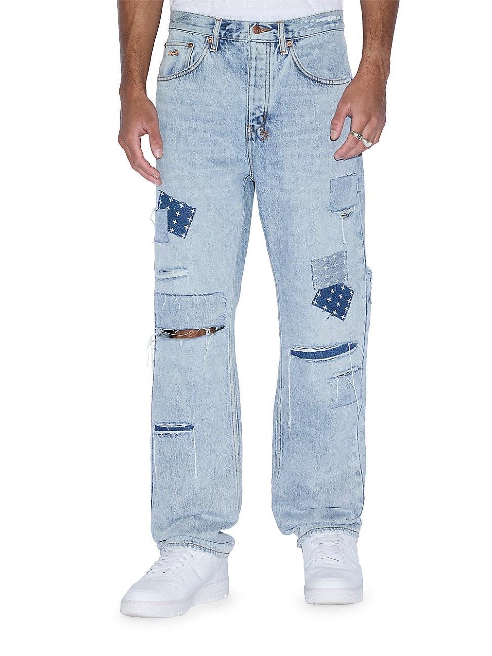 Mens Ksubi x Patty Mills Anti K Distressed Jeans Product Image