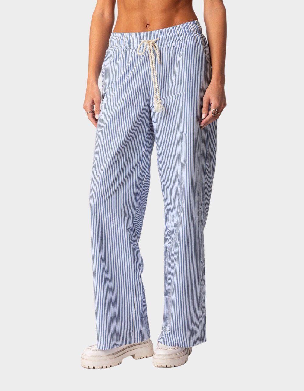 EDIKTED Pinstripe Pants Product Image