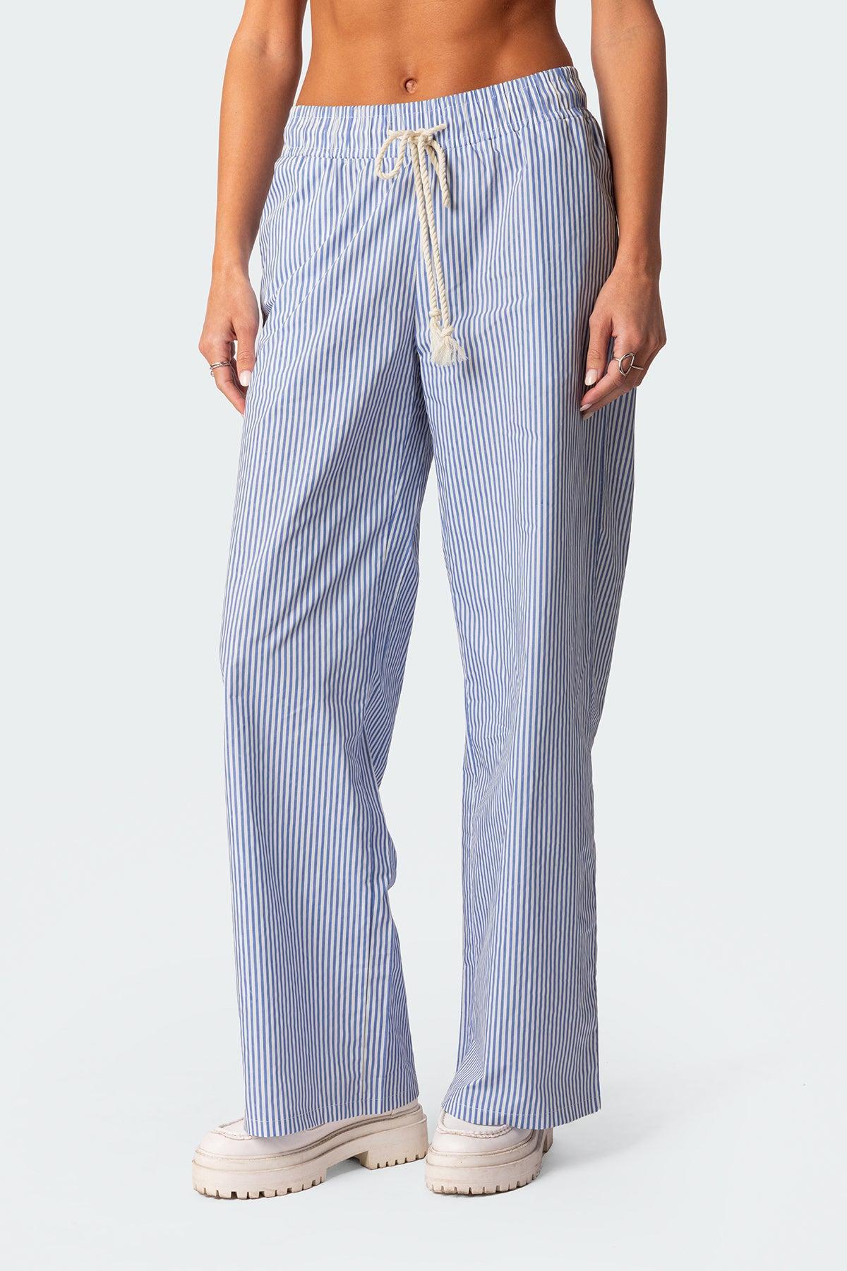 Pinstripe Pants Product Image