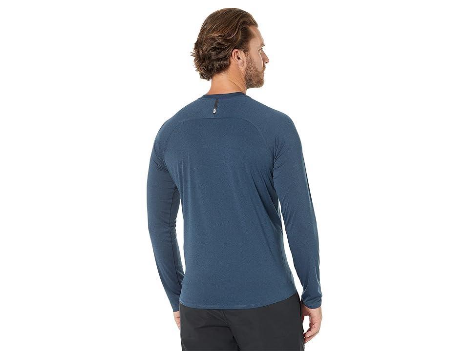 The North Face EA Big Pine Long Sleeve Crew (Shady Heather) Men's Clothing Product Image