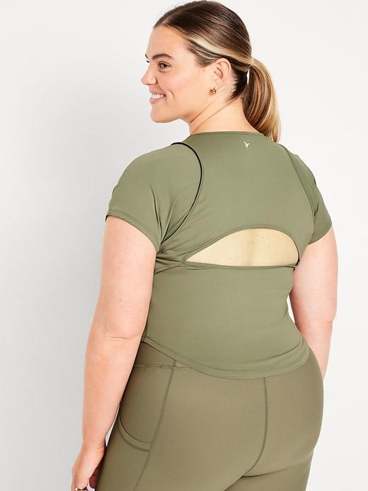 FlowForm Crop Cutout-Back Top Product Image