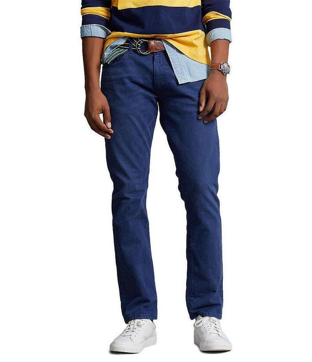 Polo Ralph Lauren Varick Slim Fit Straight Leg Stretch Jeans Product Image