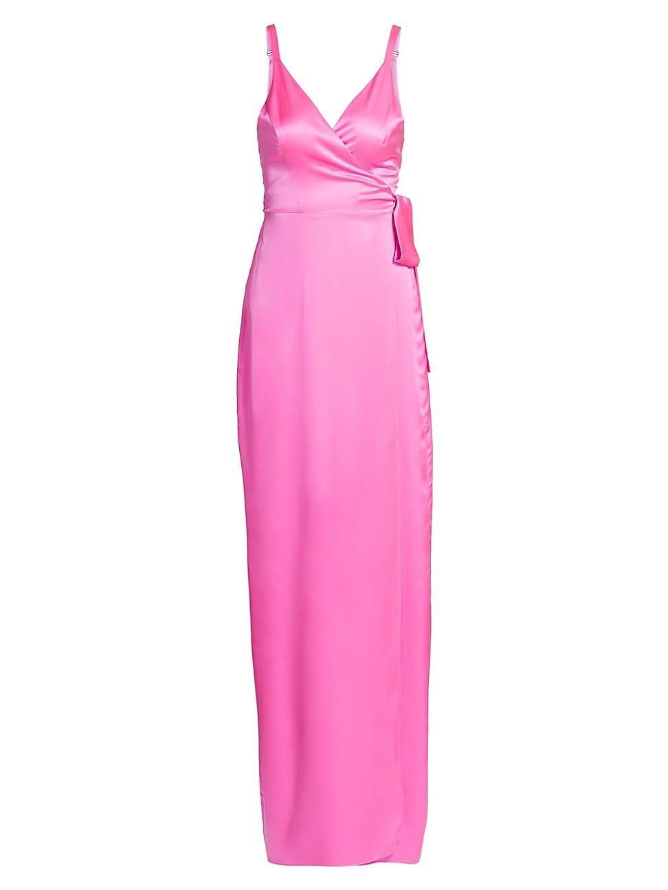 Womens Liberty Silk Wrap Gown Product Image