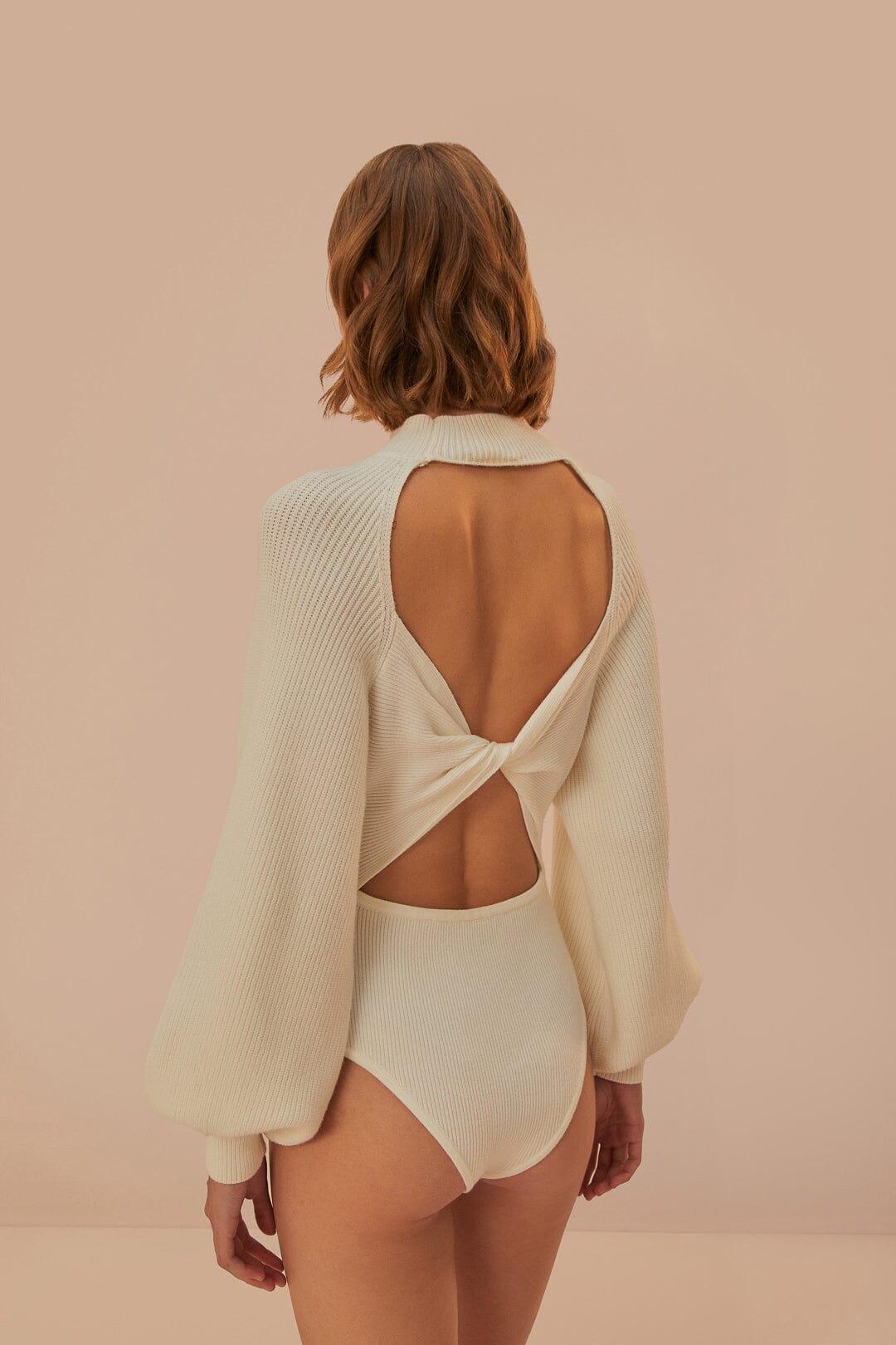 Off-White Knit Bodysuit Product Image