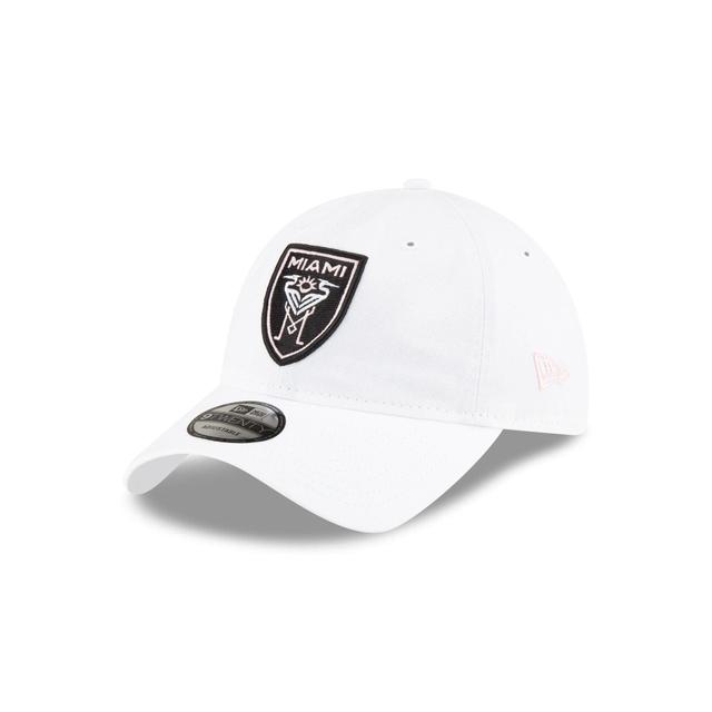 Inter Miami Basic White 9TWENTY Adjustable Hat Male Product Image