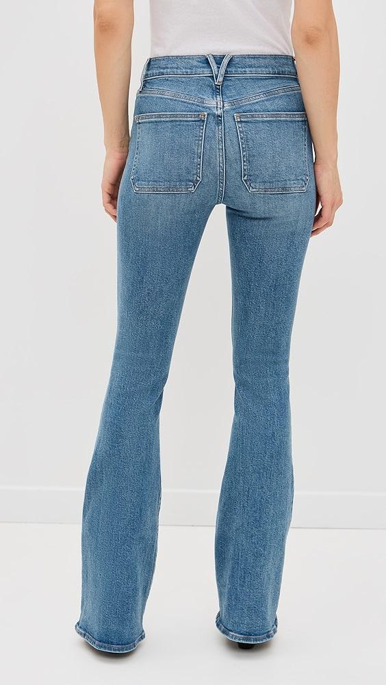 Veronica Beard Jean Beverly Skinny Flare Jeans | Shopbop Product Image