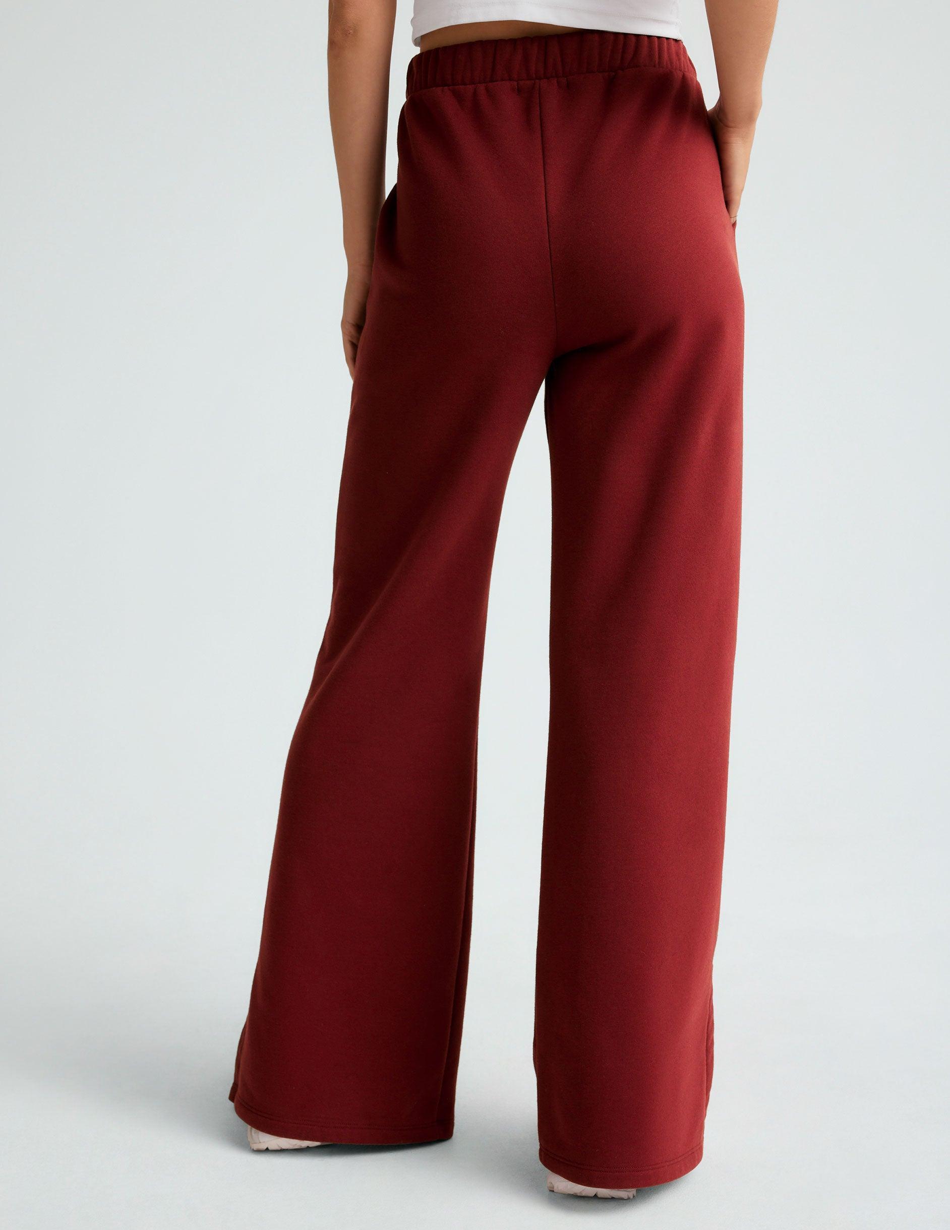 Open Ended Mid Rise Wide Leg Pant Product Image