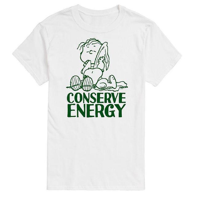 Mens Peanuts Conserve Energy Tee Product Image