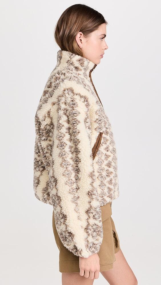 Isabel Marant Étoile Mackensys Sherpa Bomber | Shopbop Product Image