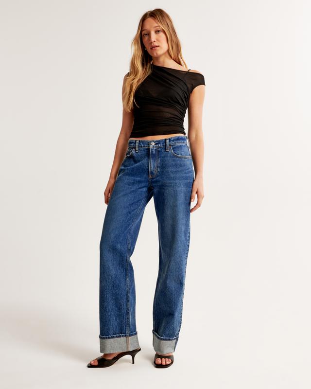 Low Rise Baggy Jean Product Image