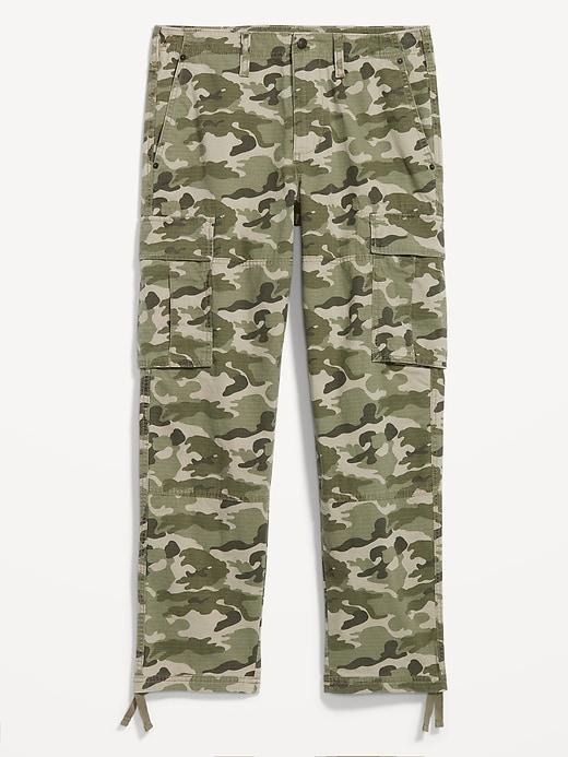 Loose Taper Cargo Ripstop Pants Product Image