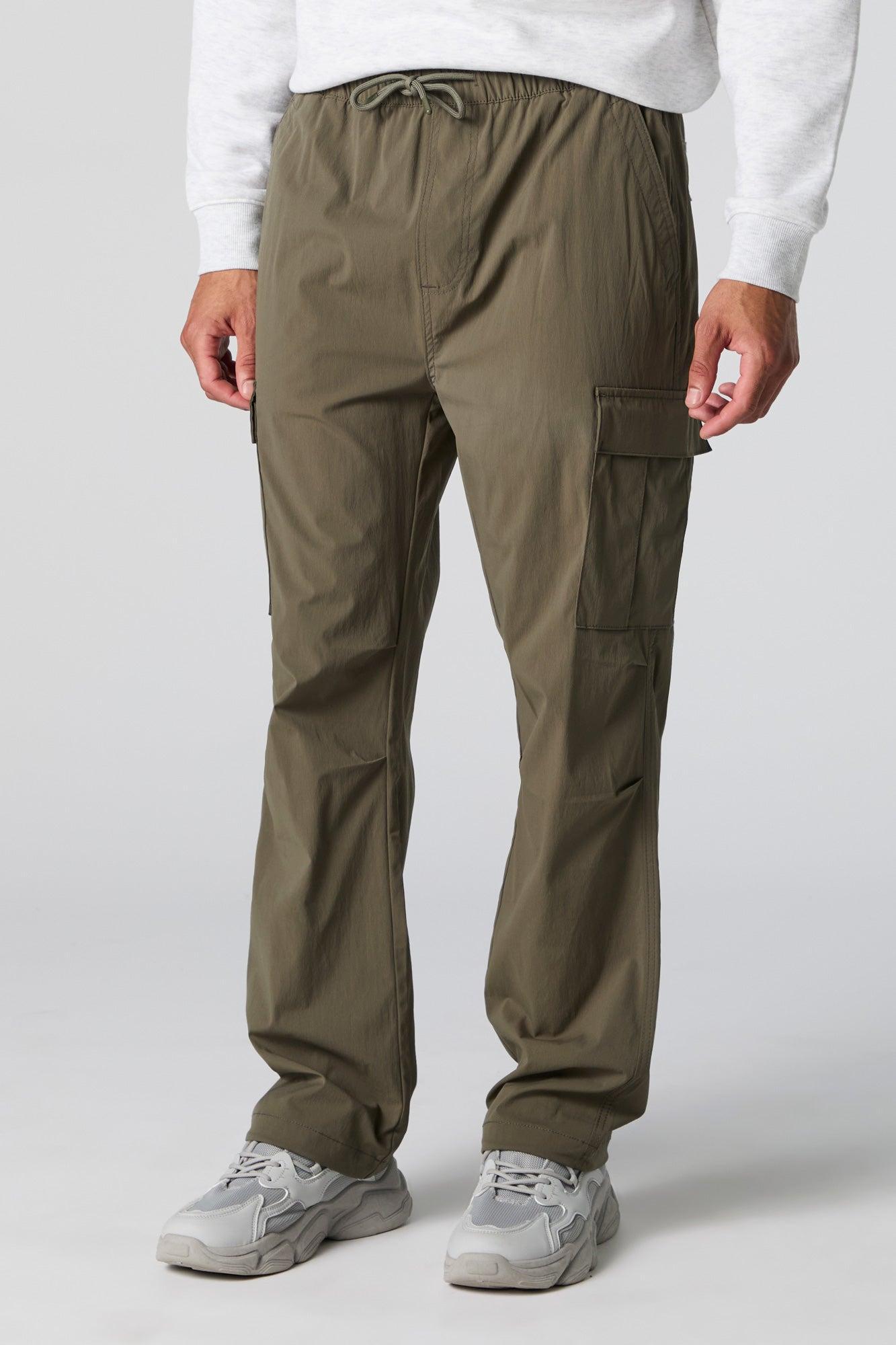 Nylon Straight Leg Cargo Pant Male Product Image