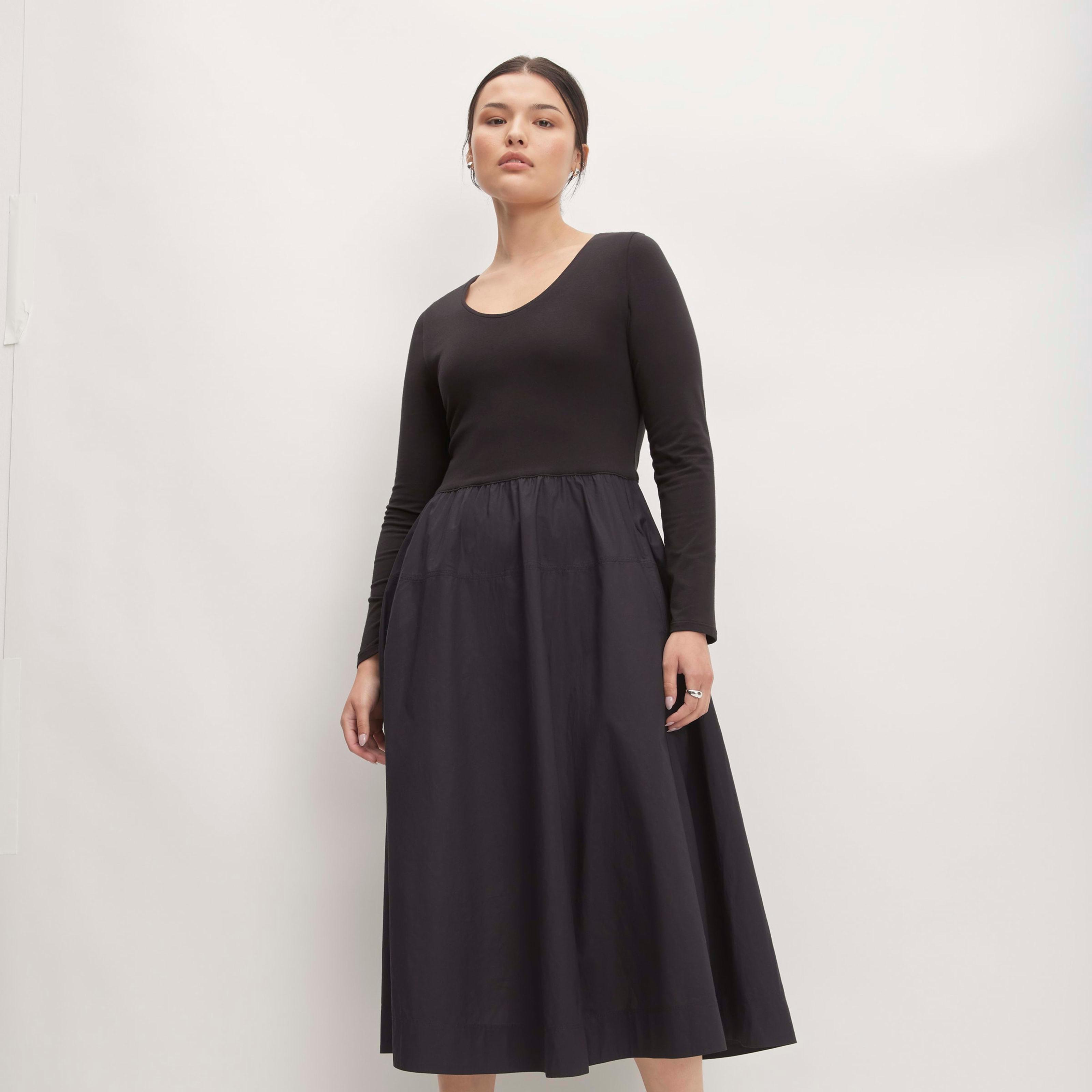 Womens Long-Sleeve Riviera Dress by Everlane Product Image