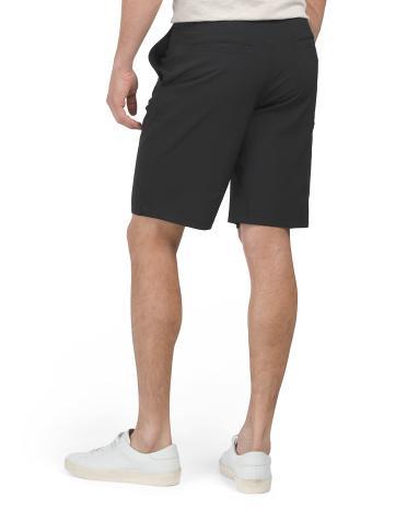 Zip Cargo Pocket Hybrid Shorts for Men | Polyester/Spandex Product Image