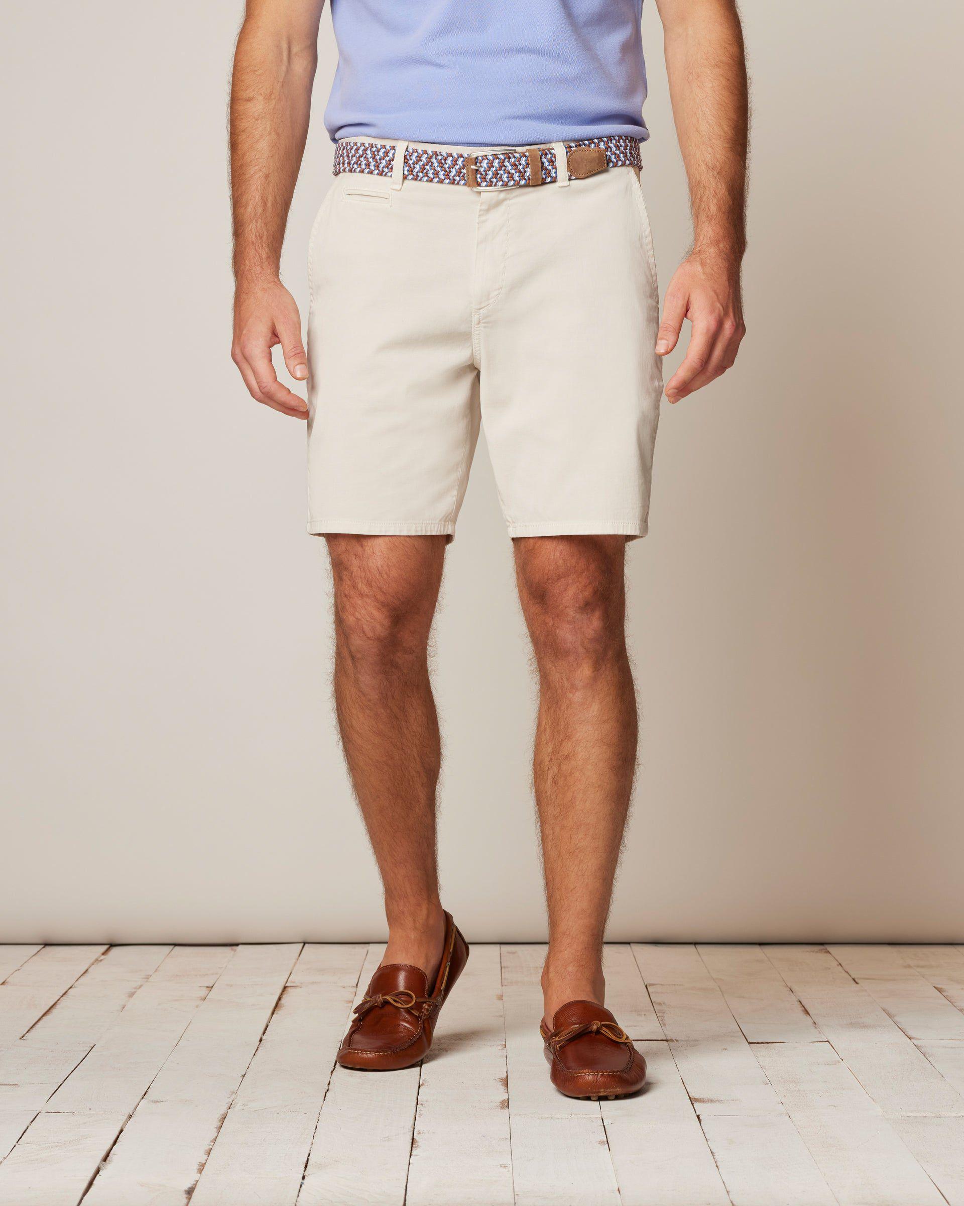 johnnie-O Nassau Cotton Blend Shorts Product Image