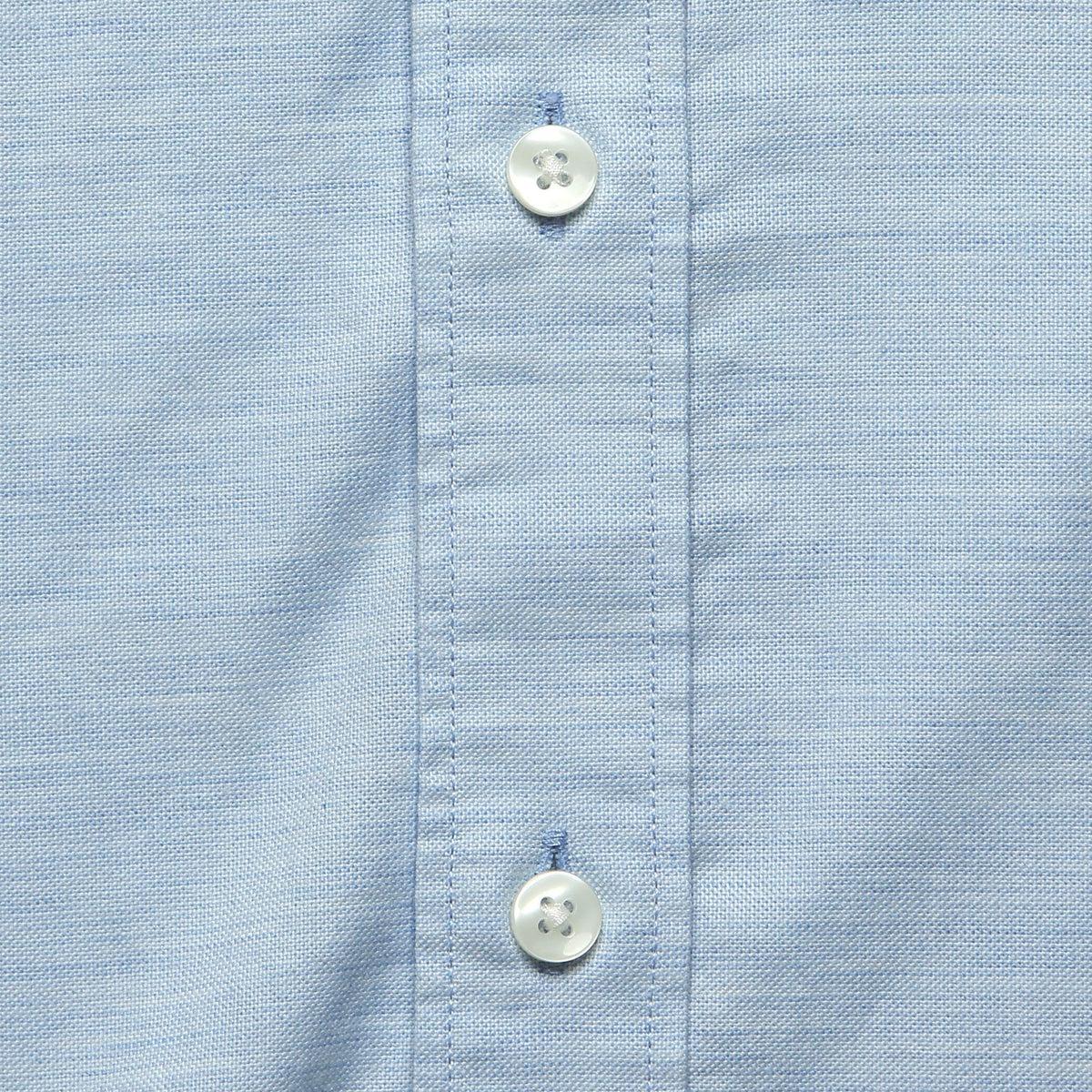 Short Sleeve Supima Oxford Shirt - Blue Heather Product Image